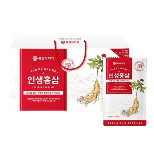 인생홍삼 80ml x 30포, 1개