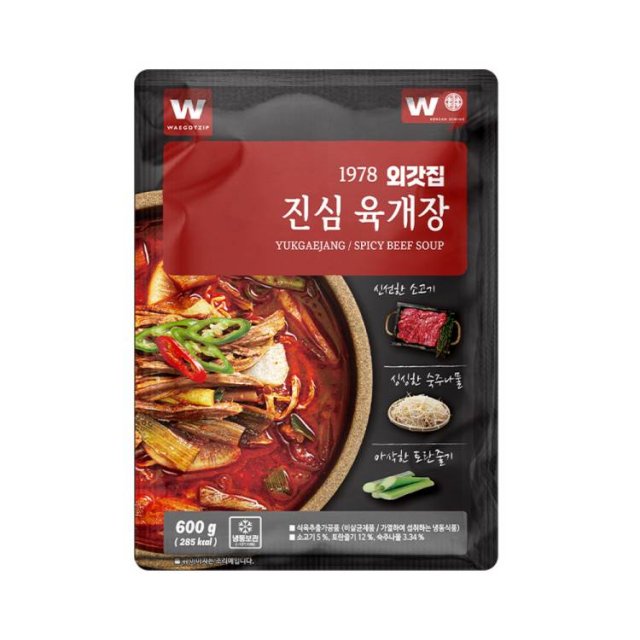 대도식품 외갓집 진심 육개장