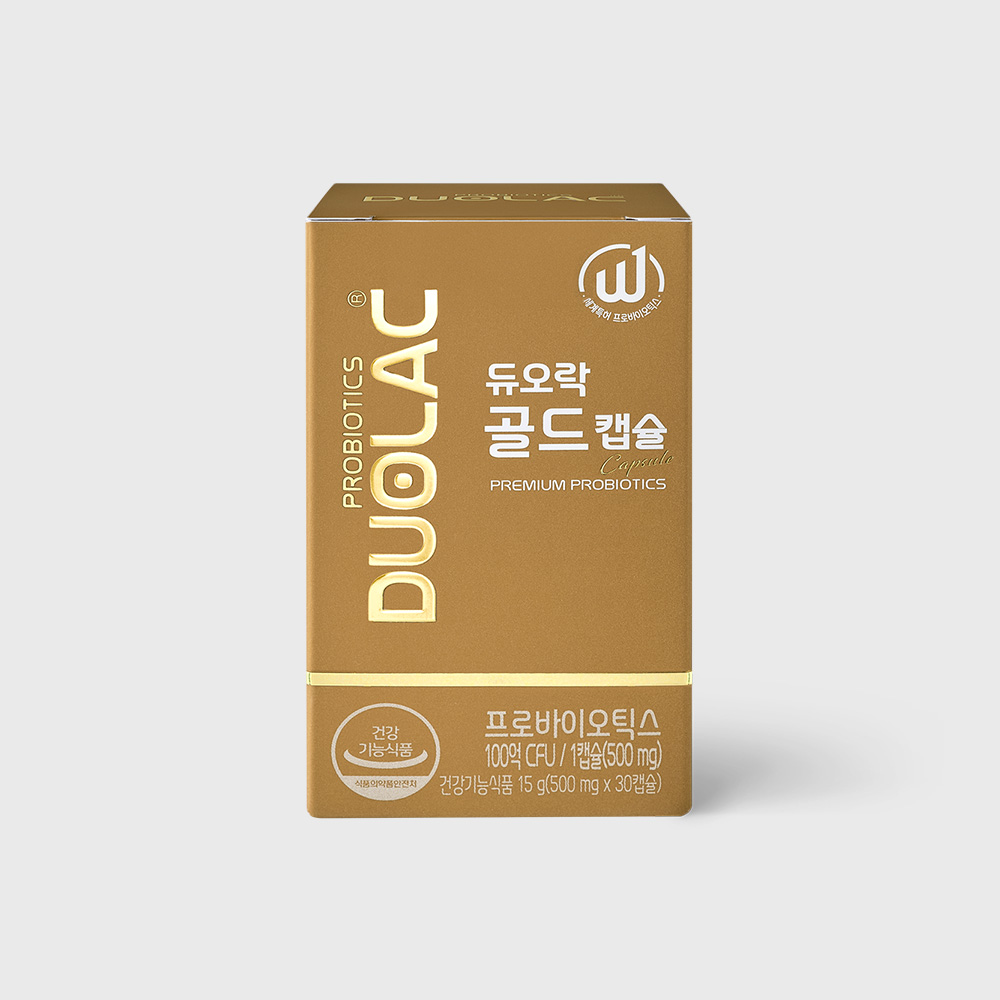 <b>듀오락 골드</b> 캡슐 500mg x 30캡슐, 1개