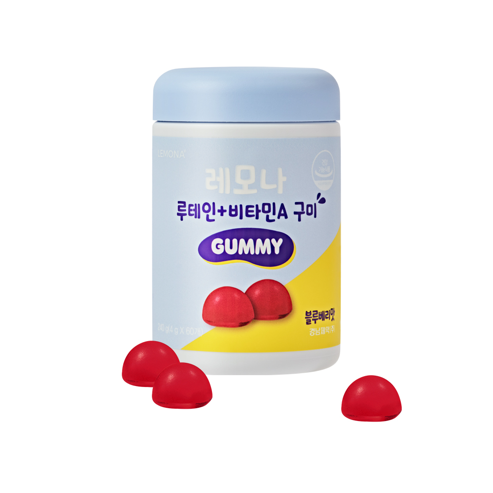레모나 <b>루테인</b> 비타민A 구미 4g x 60구미, 1개