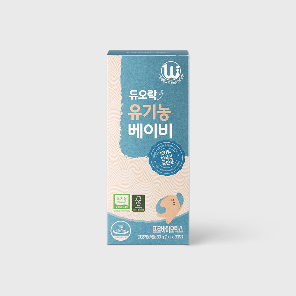 듀오락 유기농 베이비 1g x 30포, 1개