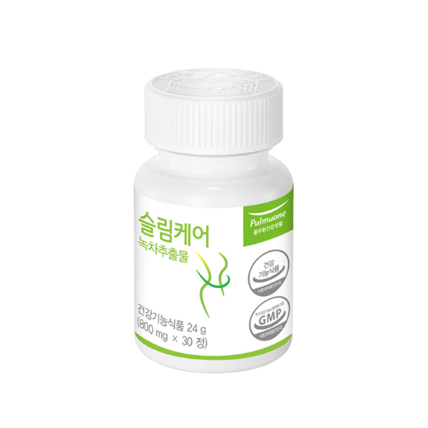 풀무원건강생활 슬림케어 <b>녹차 추출물</b> 800mg x 30정, 2개