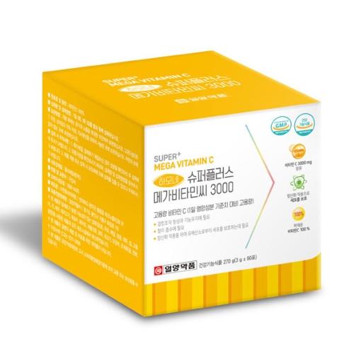 하모네 슈퍼플러스 메가 <b>비타민</b>씨 3000 3g x 90포, 1개