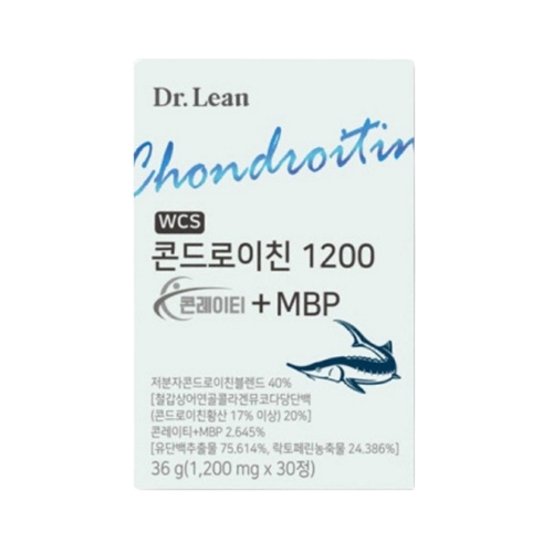 닥터린 <b>콘드로이친</b> 1200 콘레이티 + MBP 1200mg x 30정, 1개