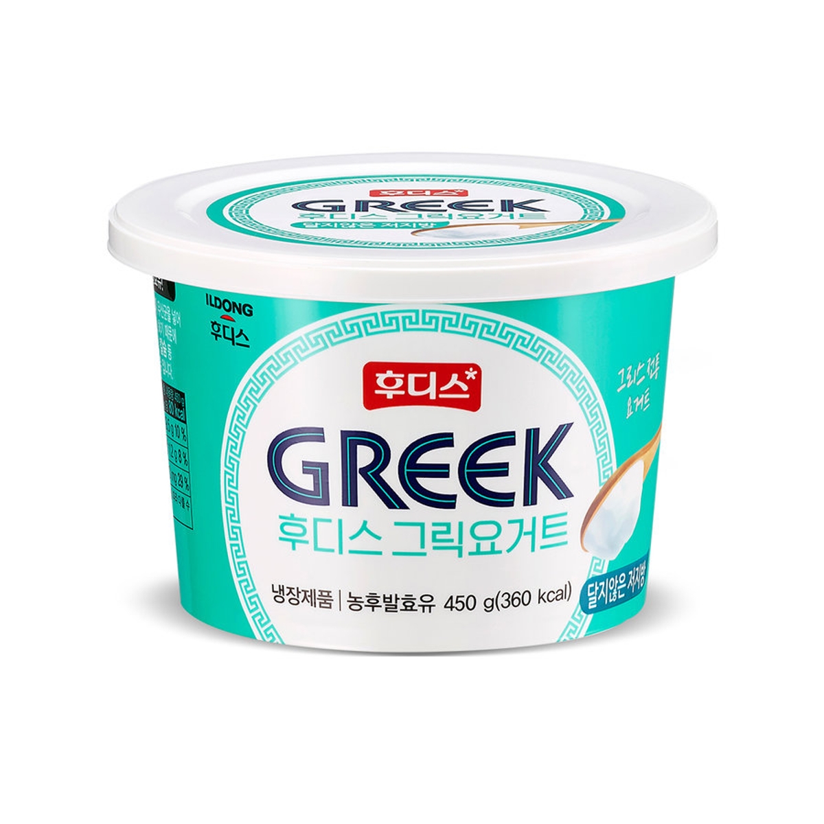 후디스 그릭요거트 달지않은 저지방 제품 이미지