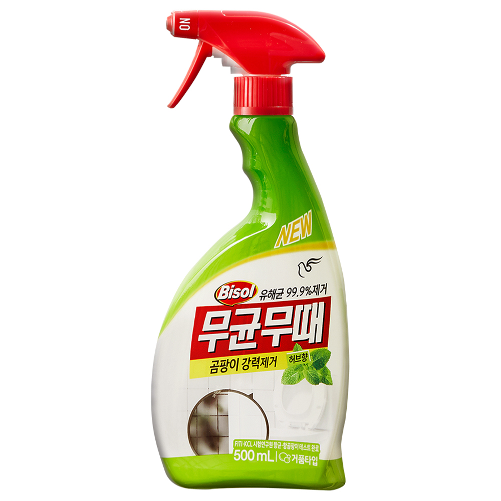 무균무때 곰팡이용 세정제, 500ml, 4개 (7,310원) (무료)