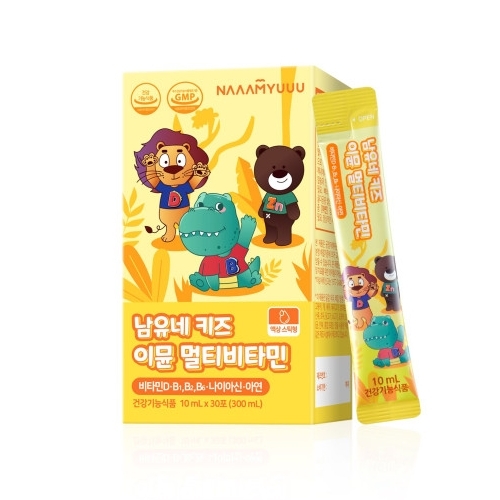 남유네 키즈 이뮨 멀티비타민 10ml x 30포, 1개