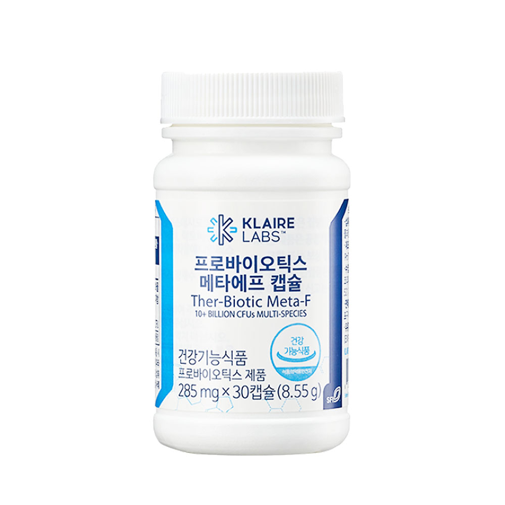 <b>클레어랩스 프로바이오틱스</b> 메타에프 캡슐 285mg x 30캡슐, 1개