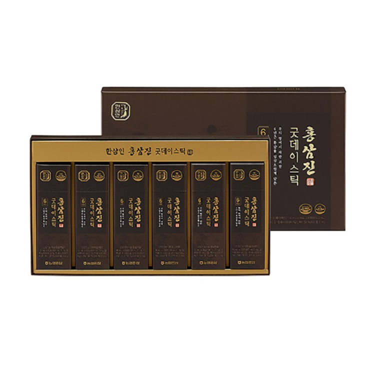 한삼인 홍삼진 굿데이 스틱 10ml x 60포, 1개