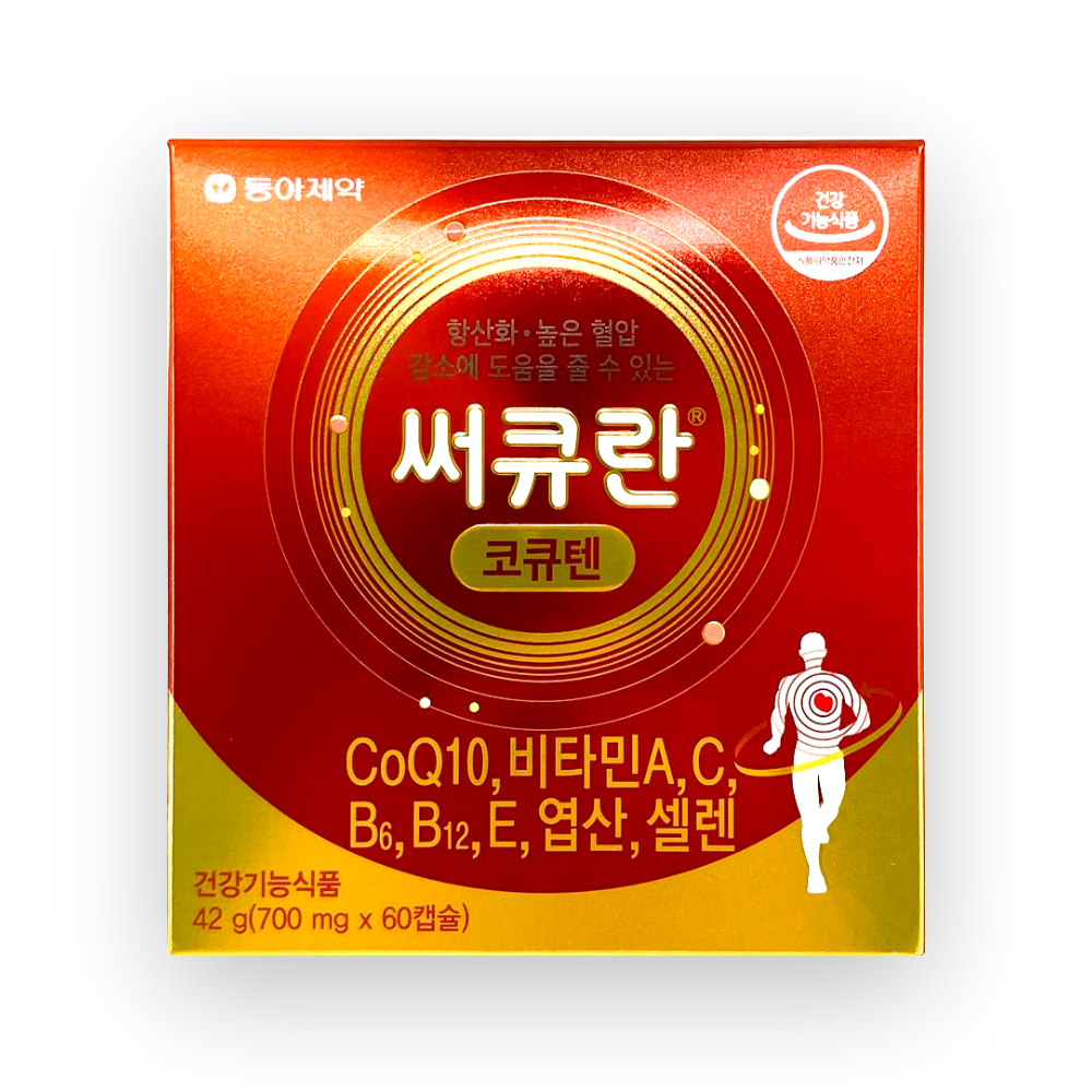 동아제약 써큐란 코큐텐 700mg x 60캡슐, 1개