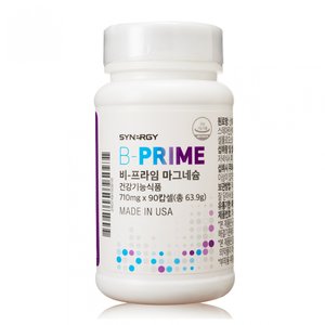 시너지 비프라임 <b>마그네슘</b> 710mg x 90캡슐, 1개