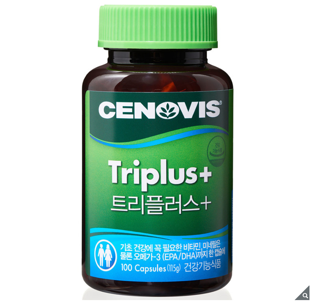 세노비스 트리플러스 1150mg x 100캡슐, 1개