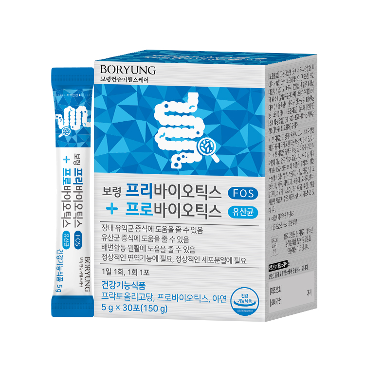 보령 프리바이오틱스 프로바이오틱스 유산균 5g x 30포, 1개