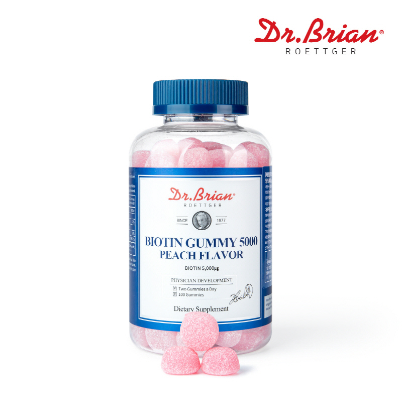 닥터브라이언 비오틴 구미 5000 3000mg x 100구미, 1개
