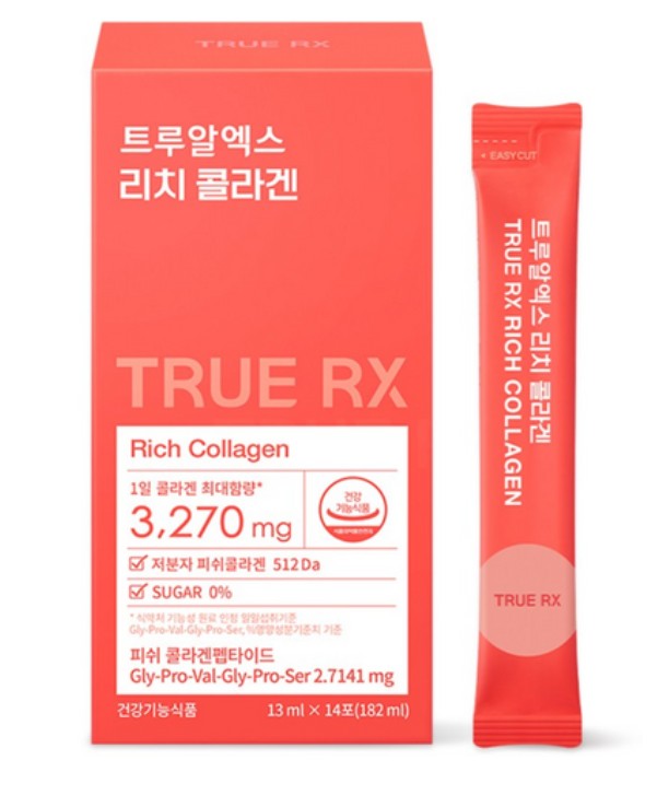트루알엑스 리치콜라겐 13ml x 14포, 1개