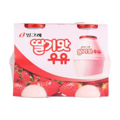 딸기맛 우유