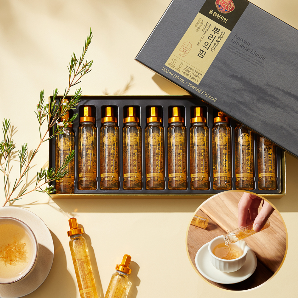 천지인 뿌리의 힘 산삼배양근 20ml x 10개입, 1개