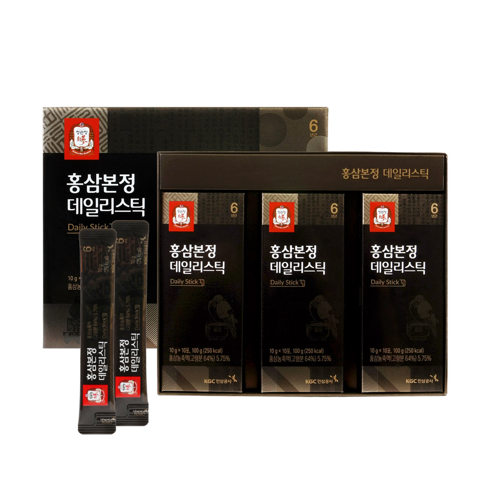 정관장 홍삼본정 데일리스틱 10g x 30포, 1개