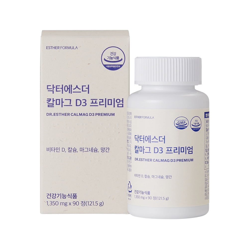 에스더포뮬러 닥터에스더 칼마그 D3 프리미엄 1350mg x 90정, 1개
