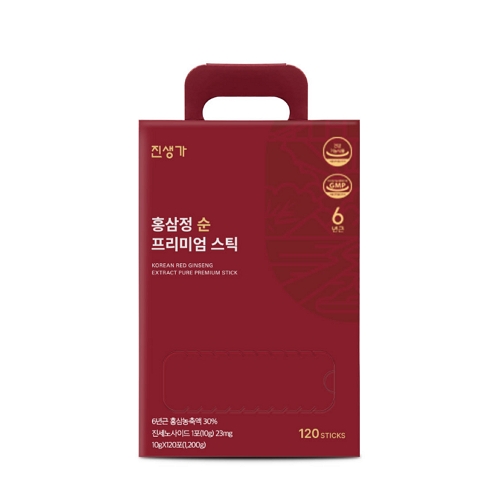 진생가 홍삼정 순 프리미엄 스틱 10g x 120포, 1개