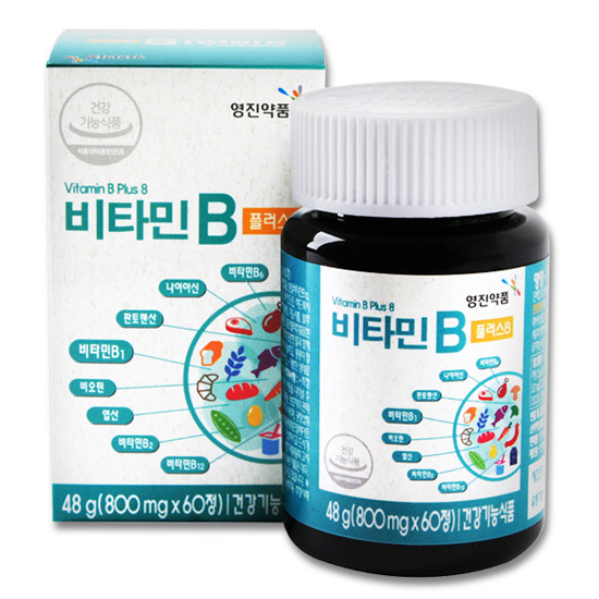 영진약품 비타민B 플러스8  800mg x 60정, 1개