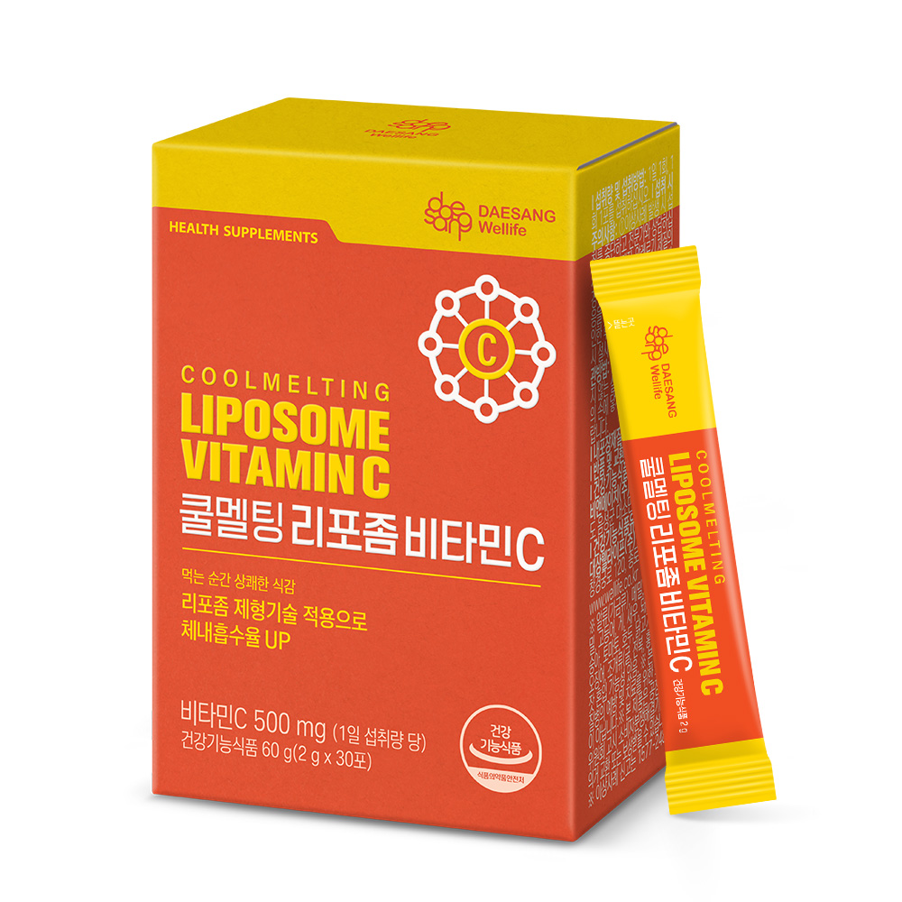 대상웰라이프 쿨멜팅 리포좀 비타민C 2g x 30포, 1개