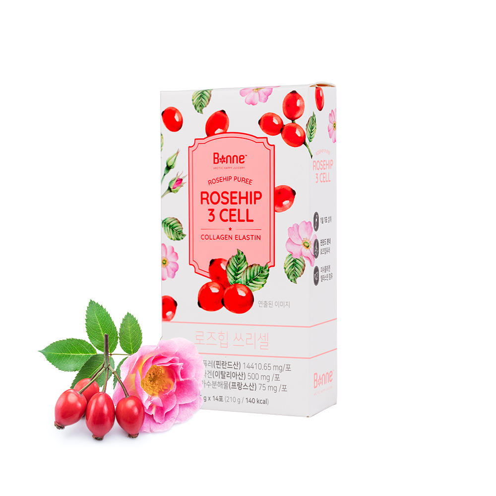 본네 로즈힙 3CELL 쓰리셀 15g x 14포, 1개