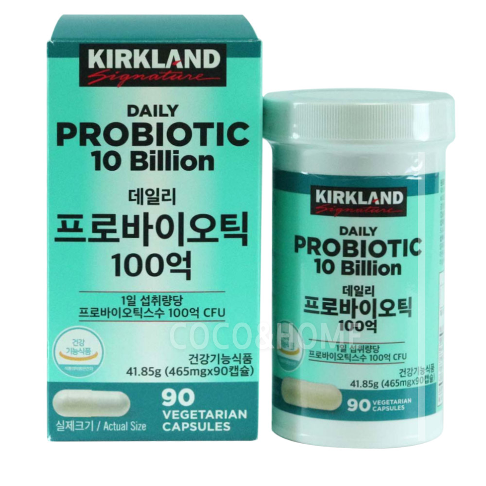 커클랜드 <b>데일리 프로바이오틱</b> 100억 465mg x 90캡슐, 1개