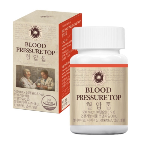 <b>트루</b>포뮬러 혈압톱 550mg x 30캡슐, 2개