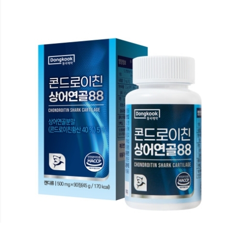 동국제약 <b>콘드로이친</b> <b>상어연골</b>88 500mg x 90정, 2개