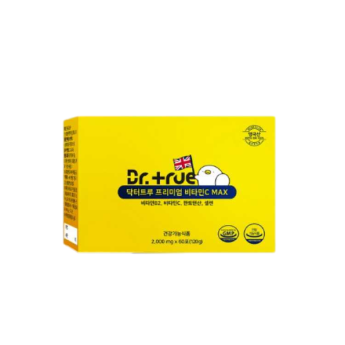 닥터<b>트루</b> 프리미엄 비타민C MAX 2000mg x 60포, 1개