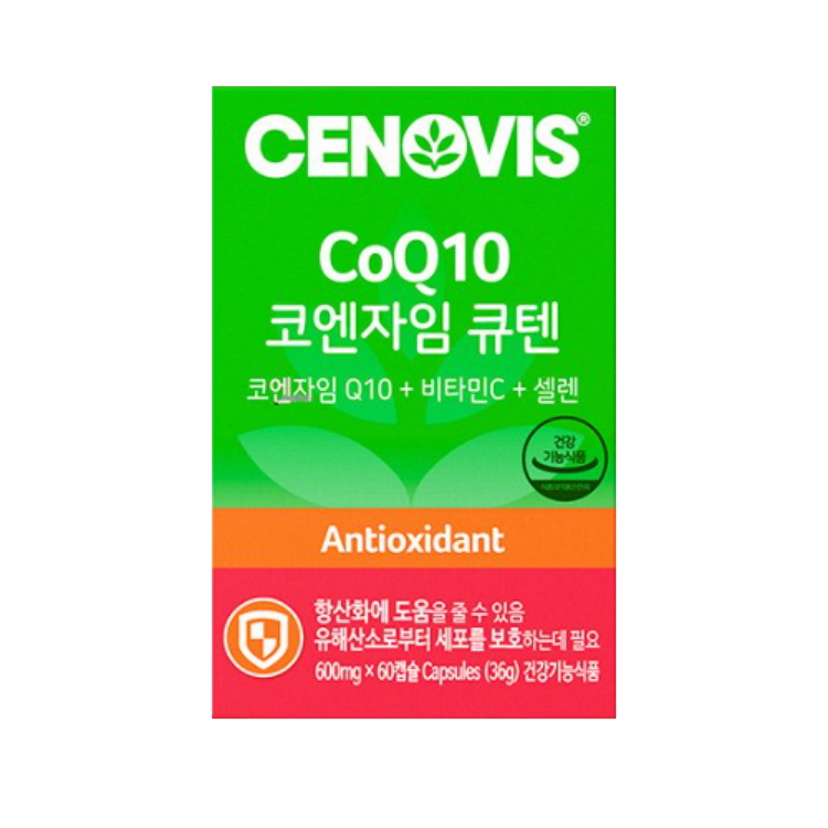 세노비스 <b>코엔자임 큐텐</b> 600mg x 60캡슐, 1개