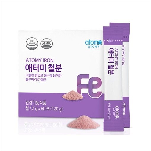 애터미 철분 2g x 60포, 1개