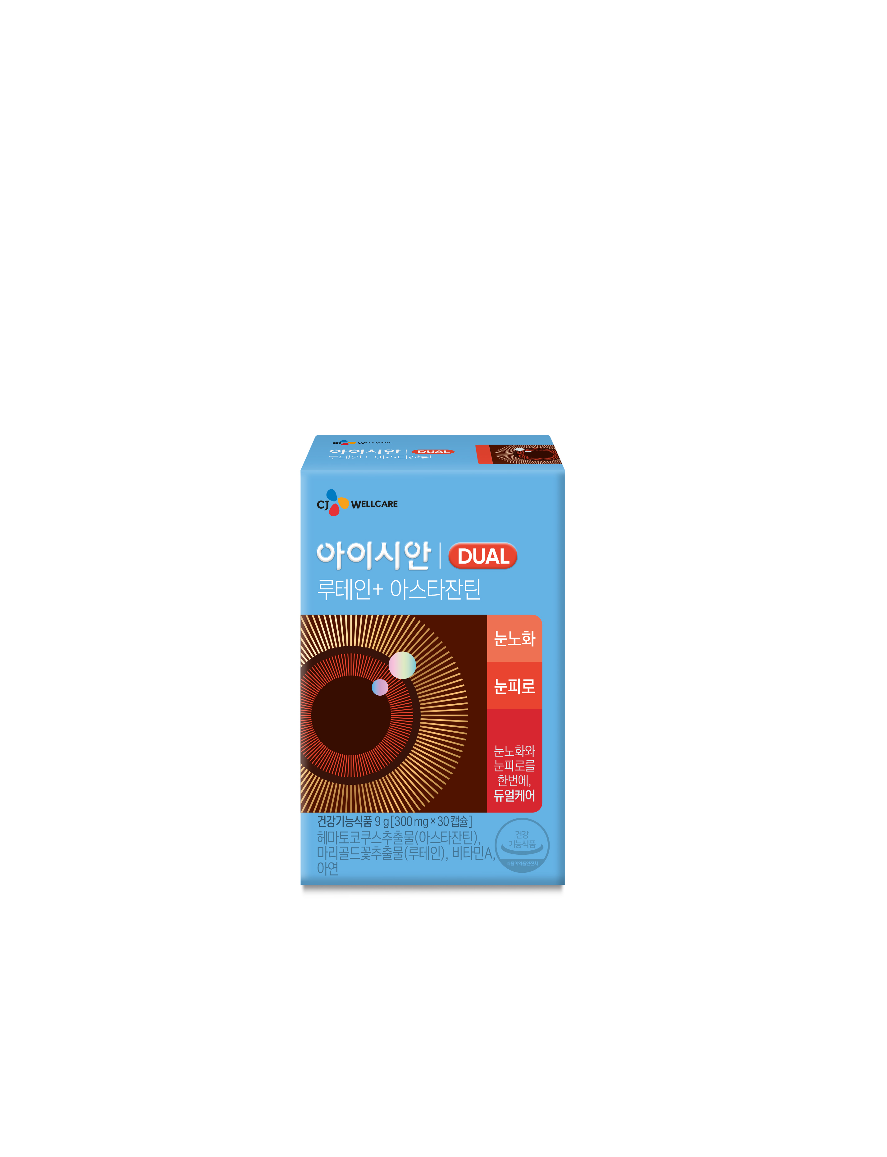리턴업 아이시안 루테인 아스타잔틴 60+ 300mg x 30캡슐, 1개