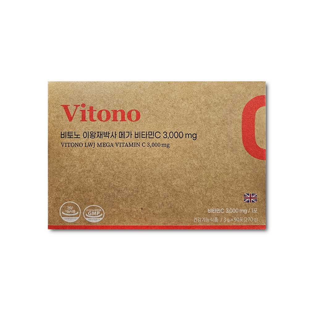 바노 이왕재박사 <b>메가</b> 비타민C 3g x 90포, 2개