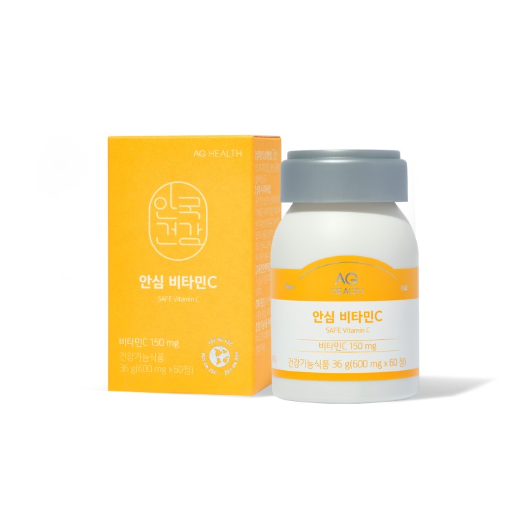 안국건강 안심 비타민C 600mg x 60정, 2개