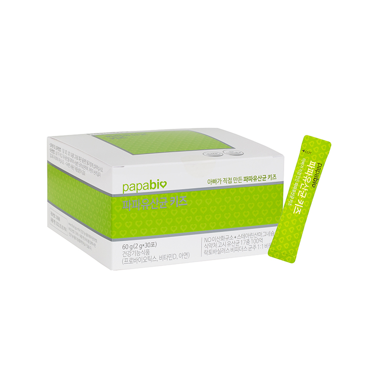 파파비오 <b>파파유산균</b> 키즈 2g x 30포, 3개