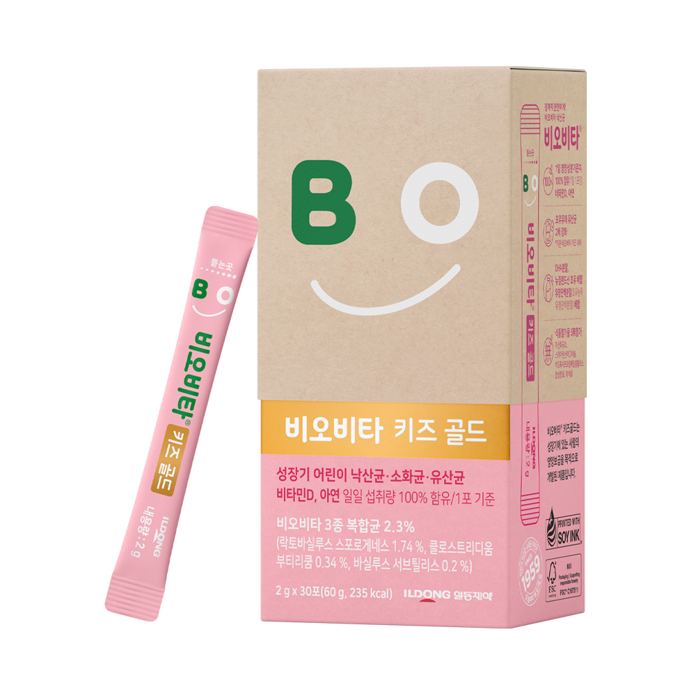 비오비타 키즈 골드 2g x 30포, 3개