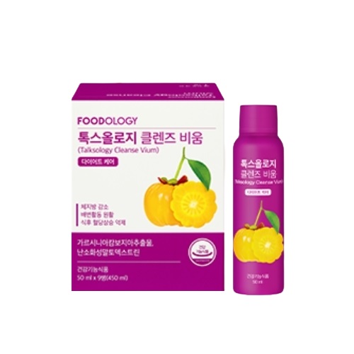 푸드올로지 톡스올로지 <b>클렌즈</b> 비움 50ml x 9개입, 1개