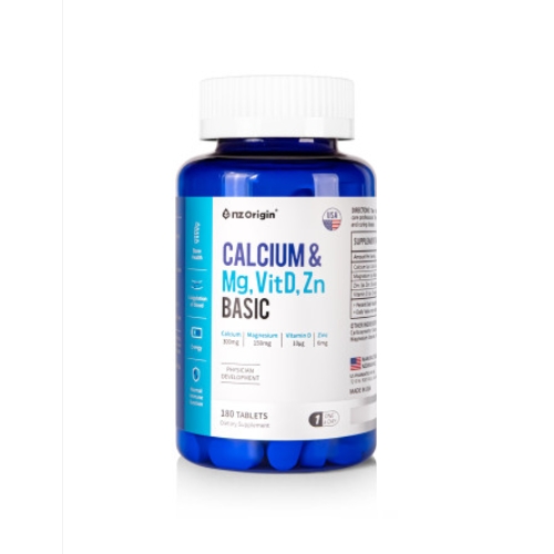 엔젯오리진 칼슘 앤 마그네슘 비타민D 아연 베이직 1305mg x 180정, 1개