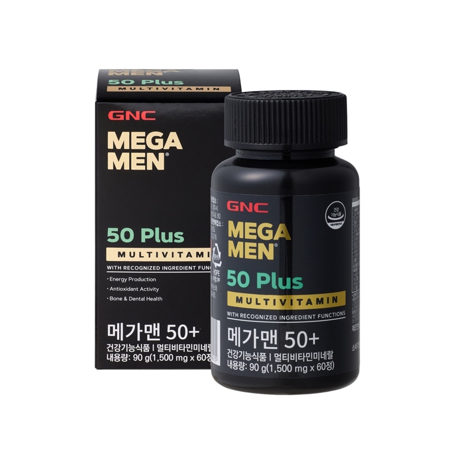 GNC 메가맨 50+ 1500mg x 60정, 1개