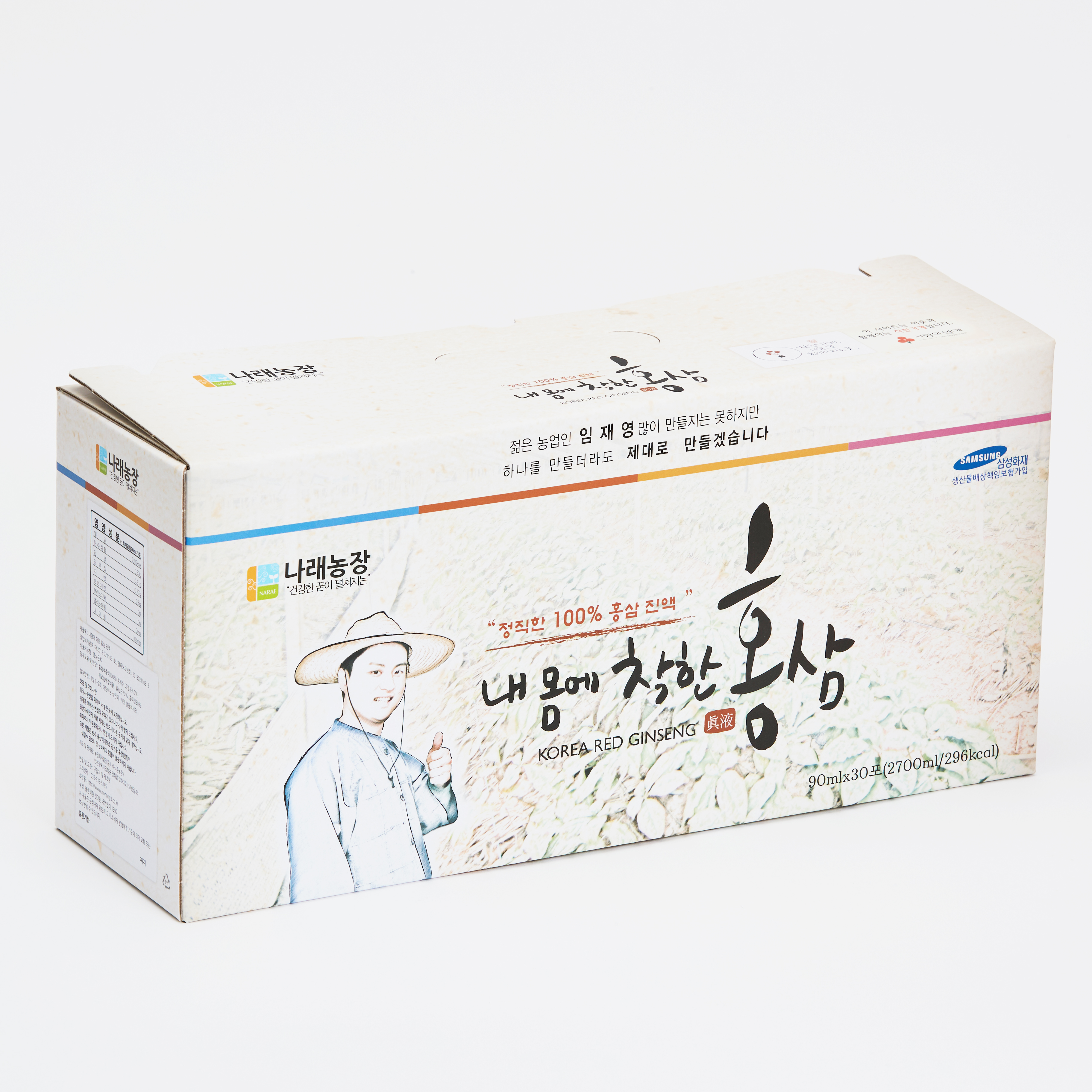 내몸에착한홍삼 내몸에 착한 홍삼 진액 90ml x 30포, 1개