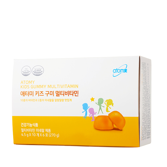 애터미 키즈구미 <b>멀티비타민</b> 4.5g x 60구미, 1개