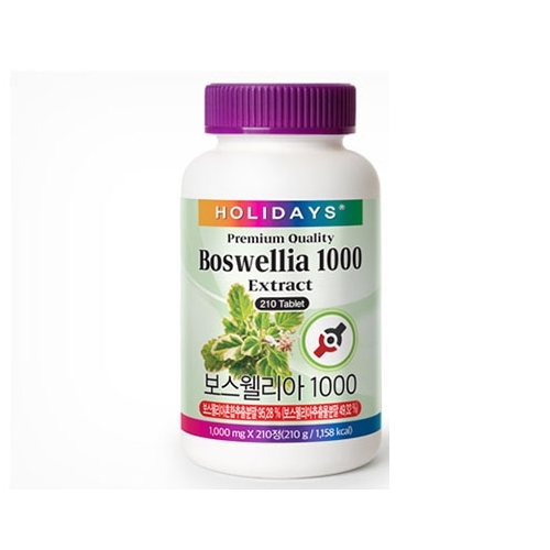 <b>홀리데이즈 보스웰리아</b> 1000 1000mg x 210정, 1개