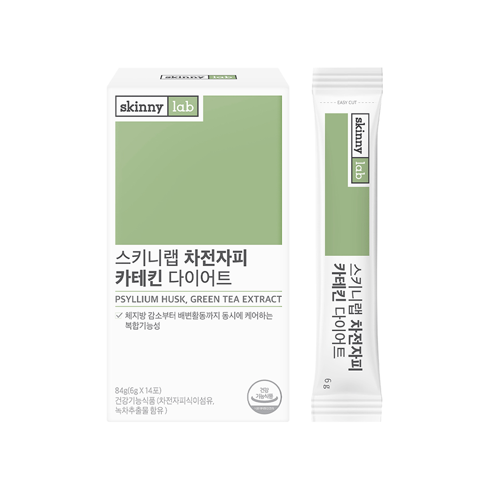 스키니랩 <b>차전자피</b> 카테킨 다이어트 6g x 14포, 2개