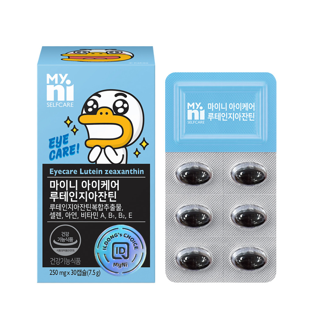마이니 <b>아이케어 루테인</b>지아잔틴 250mg x 30캡슐, 1개