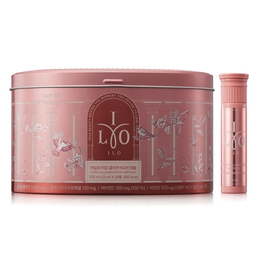아일로 타입1 콜라겐 비오틴 앰플 25ml x 28개입, 1개