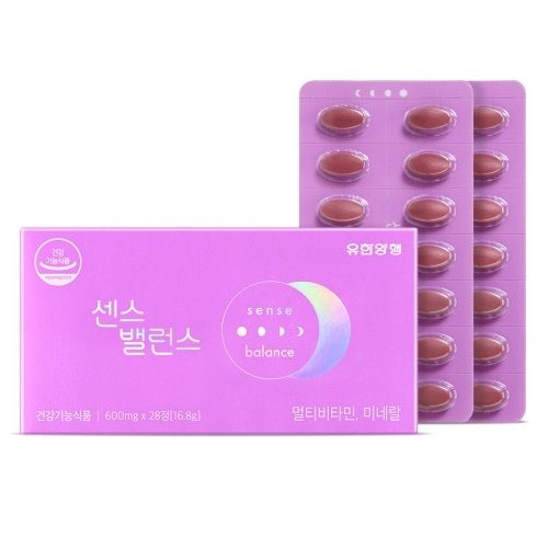 유한양행 센스밸런스 600mg x 28정, 1개