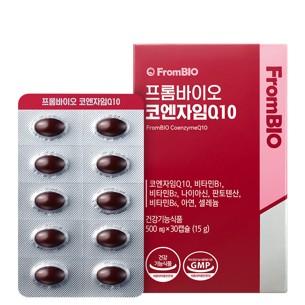 프롬바이오 <b>코엔자임Q10</b> 500mg x 30캡슐, 5개