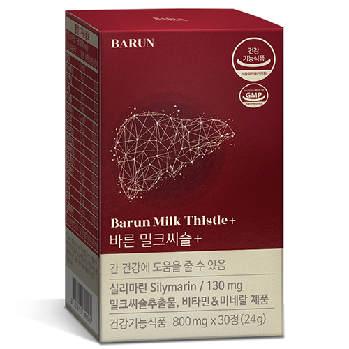 <b>바른 밀크씨슬</b> 800mg x 30정, 1개